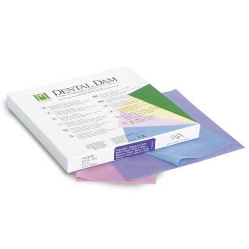 Hygenic Goma Dique 6" x 6" Caja x 36 (Verde)