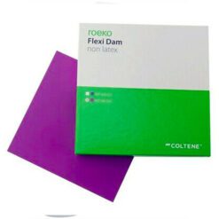 Hygenic Goma Dique Flexi Dam Sin Látex 6"x 6"  Caja x 30