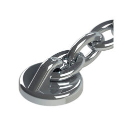 Ganchos de tracción con cadena x 10 unidades