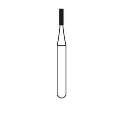 Fresas De Tungsteno Recta Con Extremidad Plana Y Corte Cruzado para Turbina