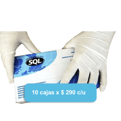 Guantes  De Látex, Caja x 100