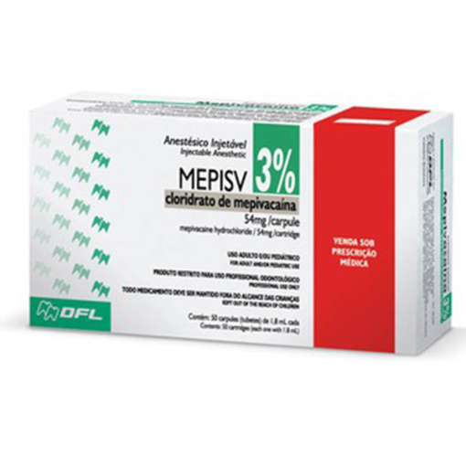 Anestesia Mepsiv 3% – Caja x 50 Tubos