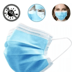 Tapabocas descartables caja x 50