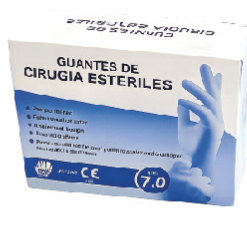 Guantes de Cirugía esteril - caja de 100
