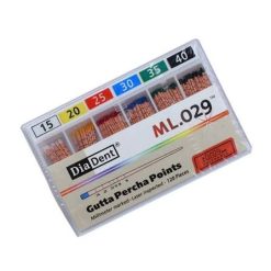 Puntas de gutapercha marcadas con milímetros + inspeccionadas con láser - 120 unids.
